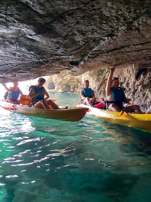 Pula: 3-hrs Kayak, Cliffs & Snorkeling Small Group Adventure - Key Points