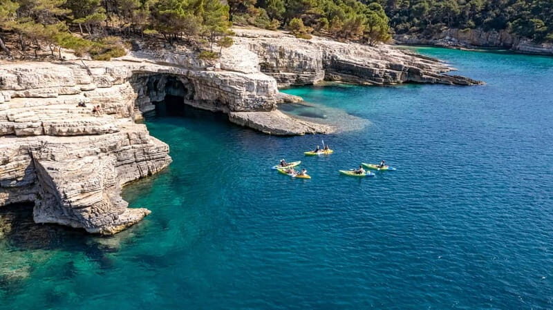 Pula: Half-Day Kayak, Cliff, and Cave Tour - What You Can Expect from the Tour