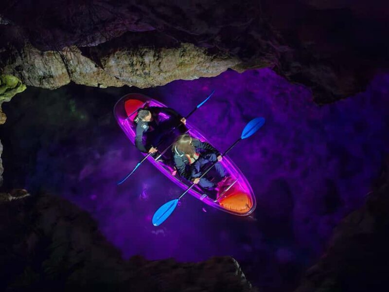 Pula: Istria Cave LED Illuminated Kayak Tour by Night - Key Points