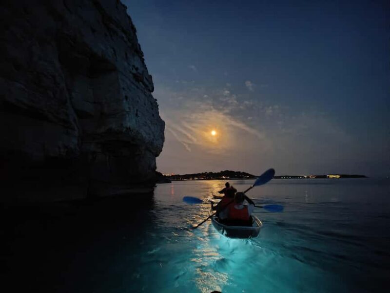 Pula: Istria Cave LED Illuminated Kayak Tour by Night - Discovering the Istria Cave LED Kayak Tour