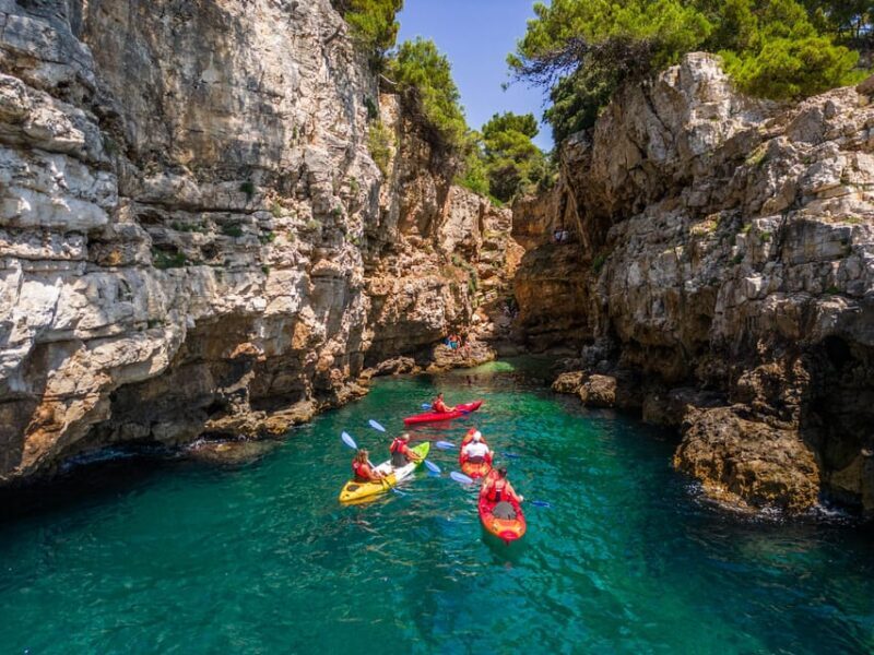 Pula: Kayak Adventure with Cave & Island Snorkeling - The Experience Segment by Segment