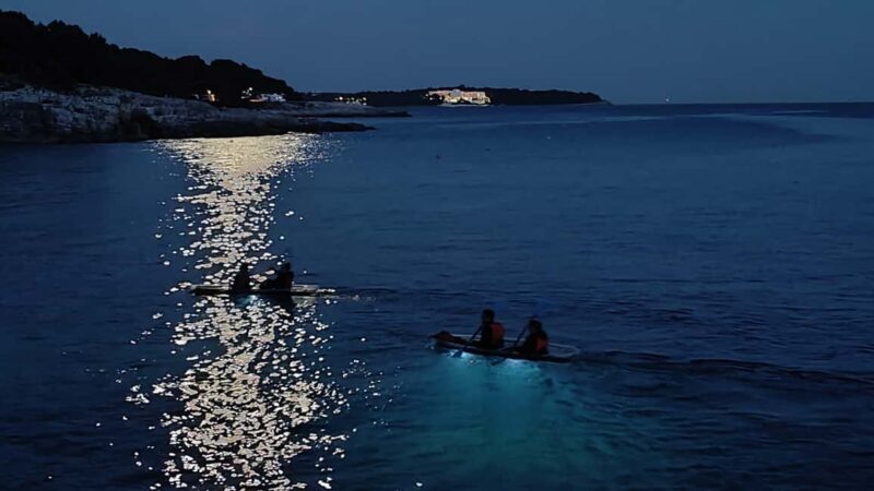 Pula: Night Tour in Transparent Kayak with Stargazing - Key Points