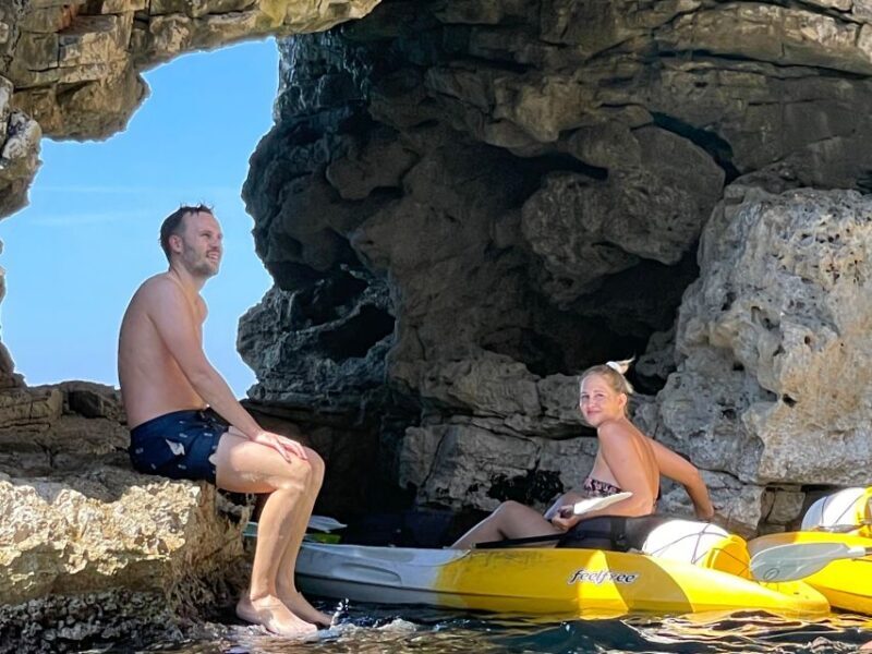 Pula: Sea Kayak Tour with Cave, Snorkeling and Cliff Jumping - Practical Tips for Participants