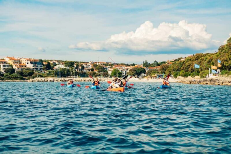 Pula: Three Island Kayak Tour with Cave Photo & Snorkeling - The Sum Up