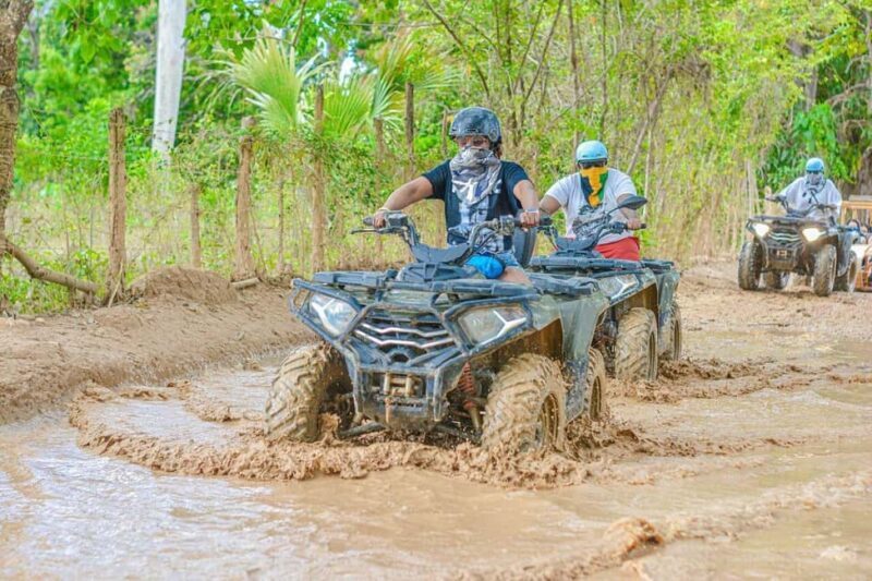 Punta Cana: ATV Tour with Taino Cave & Macao Beach - Key Points