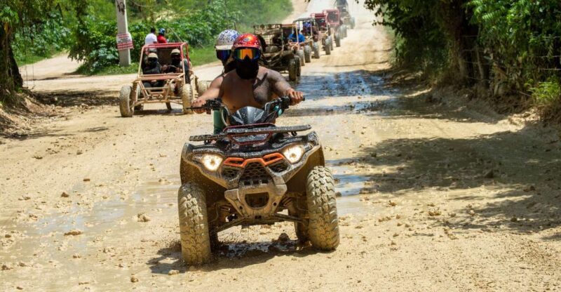 Punta Cana: ATV Tour with Underground Cave and Macao Beach - Key Points