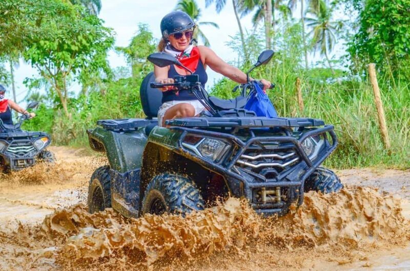 Punta Cana: Full Day ATV and Party Boat Adventure - Exploring the Cenote Cave Pool