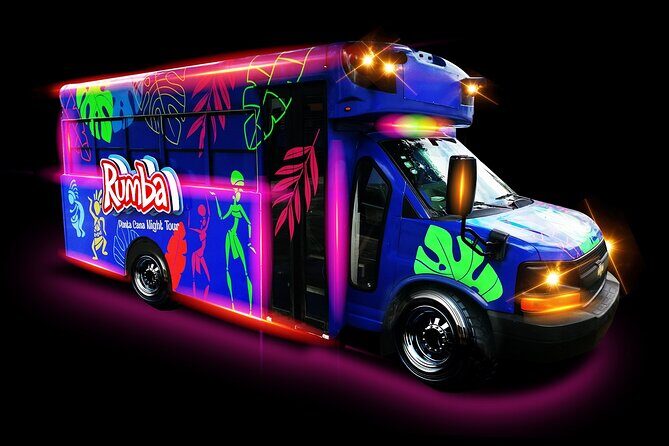 Punta Cana Party Bus Night Tour - Hard Rock, Congo Bar and More - Key Points