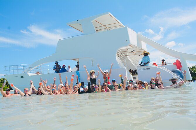 Punta cana Private cruise with slide and unlimited drinks - Key Points