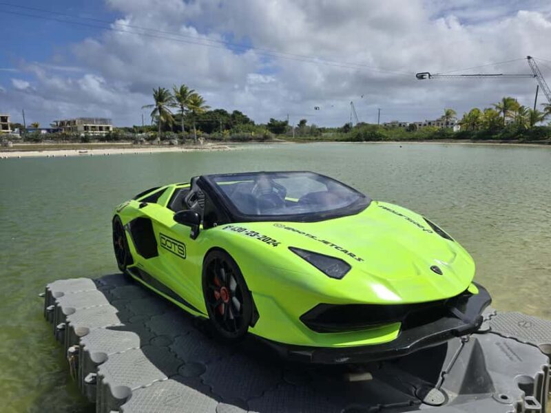 Punta Cana: Ride in Style on a Lamborghini Jet Car Boat - A Closer Look at the Experience