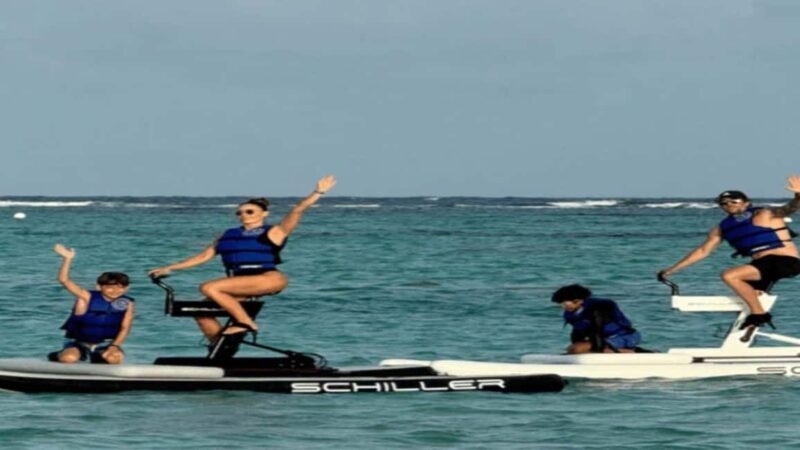 Punta Cana: Water Bike Tour with Snorkeling and Lunch - Lunch at Playa Blanca Club