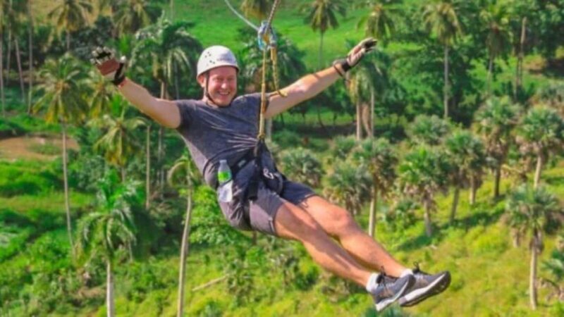Punta Cana: Zip Line Adventure with Suspension Bridge - Key Points