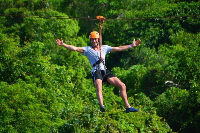 Punta Cana Ziplines, Hanging Bridge, and Waterfall Pool Adventure - A Thrilling Mix of Adventure and Culture in Punta Cana