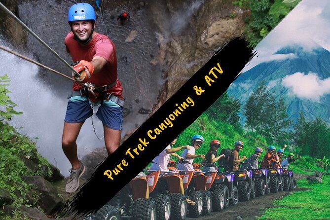 Pure Trek Canyoning and ATV Adventure in La Fortuna with Lunch - Key Points