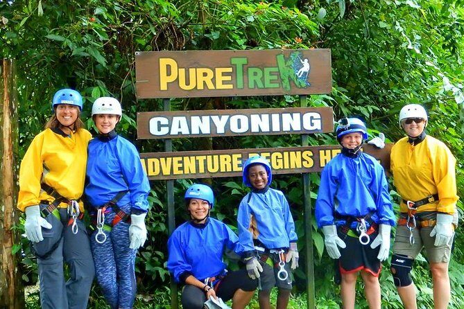 Pure Trek Canyoning & Chocolate Tour - Combo in La Fortuna - Key Points