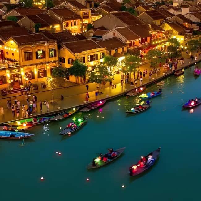 PVT /SIC Hoi An with Boat Ride and Lantern Release - Key Points
