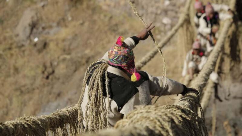 Qeswachaca the last Inca bridge - Key Points