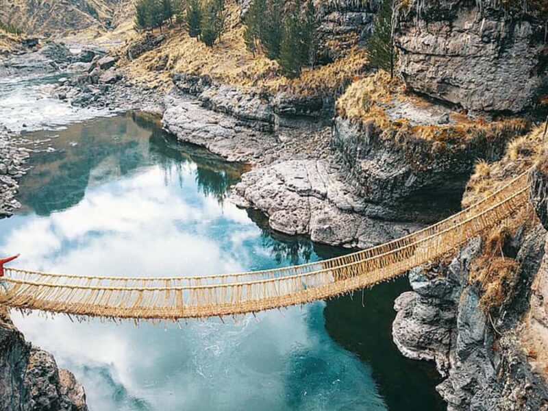 Qeswachaka Inca Bridge the last surviving Inca bridge 1 day - The Sum Up