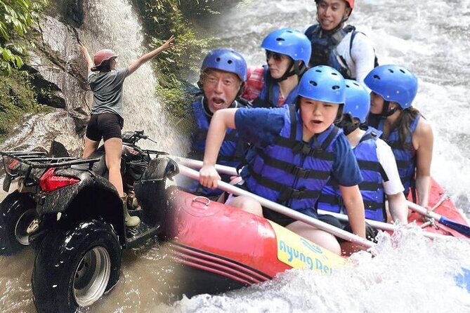 Quad Bike Bali With Tunnel, Waterfall and Rafting Adventure - Key Points