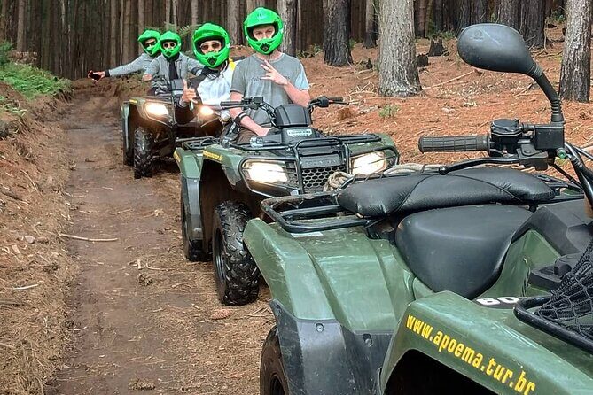 Quadricycle Tour to Morro Pelado 7km - 02 people on Quadri - FAQ