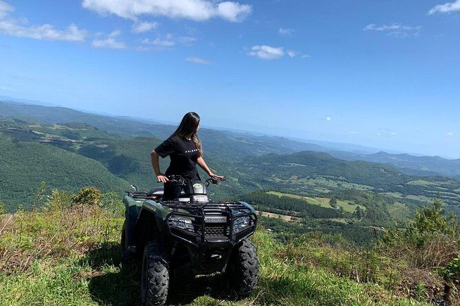 Quadricycle Tour to the Hills with Off Road 15km - 2 people - Key Points