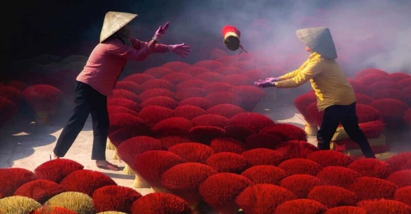 Quang Phu Cau Incense Village-Tam Coc Boating-Hoa Lu Capital - A Detailed Look at the Tour Experience