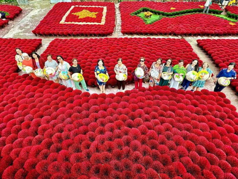 QUANG PHU CAU INCENSE VILLAGE WITH BOAT TRIP OR PAGODA - The Sum Up