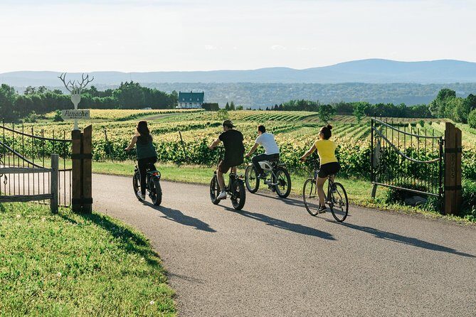 Quebec City - Guided E-Bike Tour & Tastings - Ile d'Orléans - Key Points