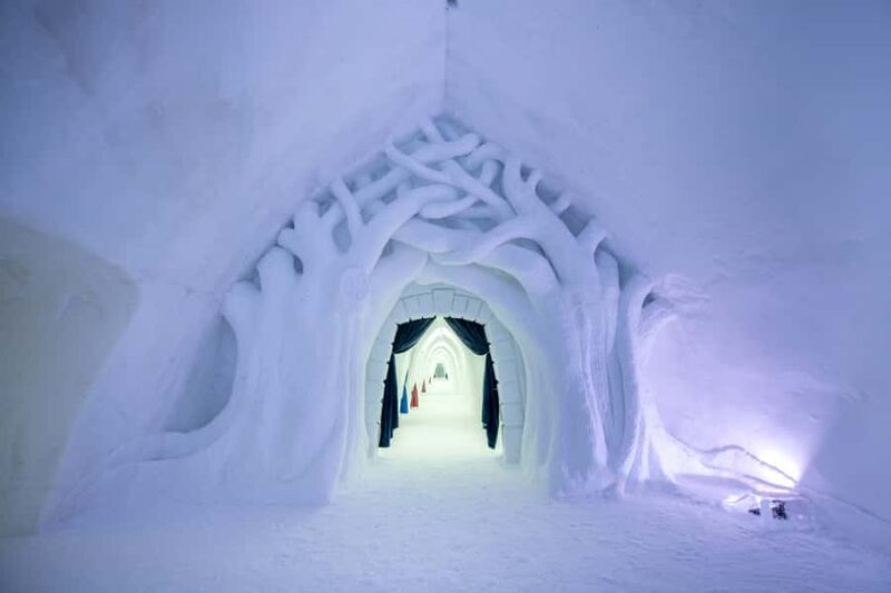 Quebec Ice Hotel Entrance Ticket with Transportation - Key Points