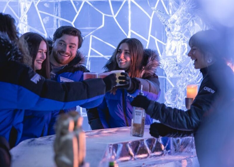 Queenstown: Ice Bar Entry with Warm Winter Gear and Drink - The Sum Up