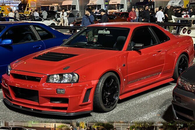 R34 ride and JDM car meet Daikoku PA with Local Guide - Key Points