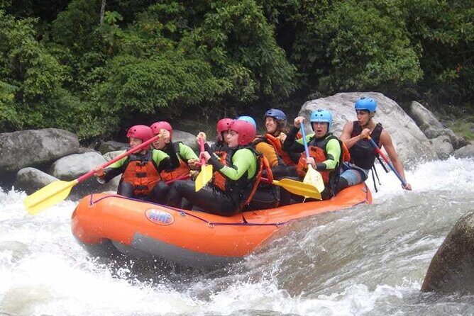 Rafting + Canopy + Canyoning = Special holiday offer. For a day - Exciting day in Baños: rafting, canopy, and canyoning