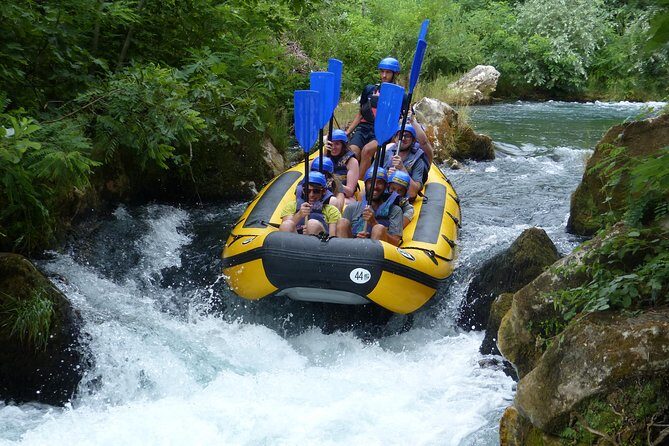 Rafting Experience in the Canyon of the River Cetina - Starting Point and Transport