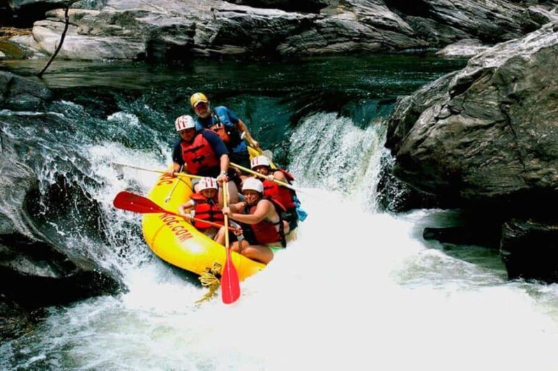 Rafting in Cusipata and ziplining over the South Valley - Returning to Cusco