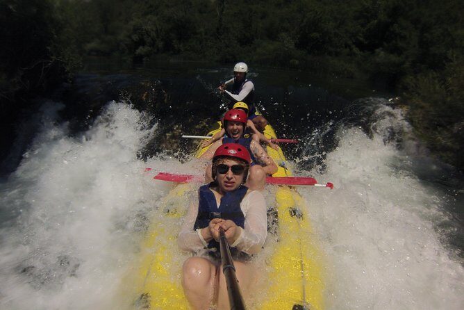 Rafting in upper part of Cetina river from Split or Blato n/C - Discovering Croatia’s Cetina River: A Guided Rafting Adventure