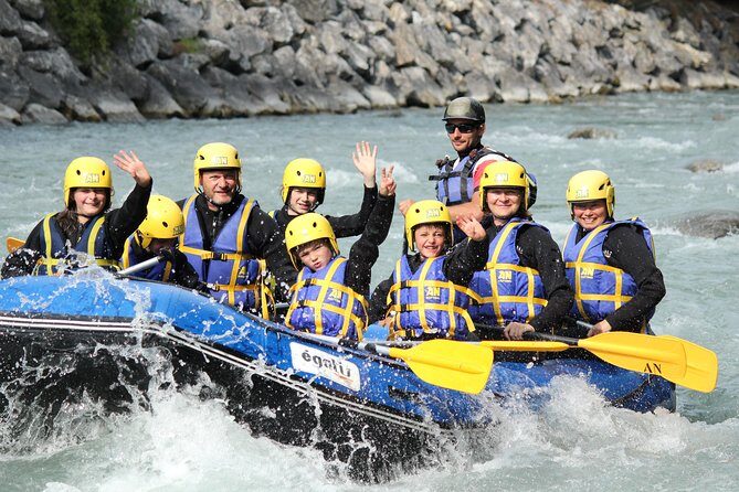 RAFTING LA PLAGNE - Descent of the Isère (1 hour on the water) - The Setting and Location