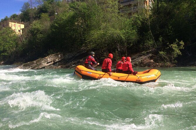 Rafting on Brembo River. - Key Points