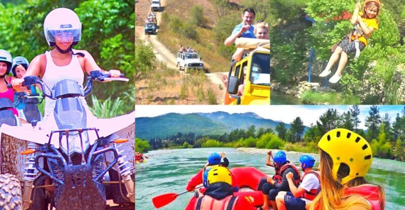 Rafting, Quad or Buggy Ride, Zipline, Jeep Tour Super Combo - FAQ