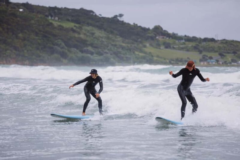 Raglan: Private group / Family Surf Lesson - Meeting Point and Logistics