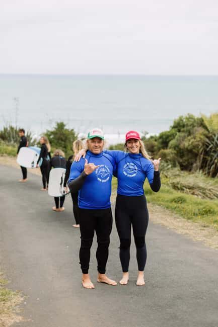 Raglan: Private Surf lesson 2:1 - Key Points