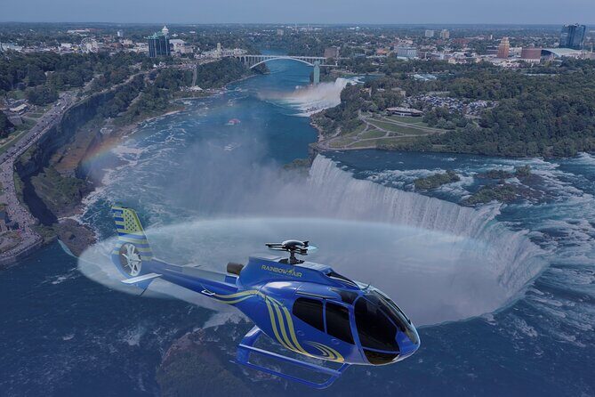 Rainbow Air Helicopter Tours over Niagara Falls 2025 - Unveiling Niagara Falls from the Air with Rainbow Air Helicopter Tours