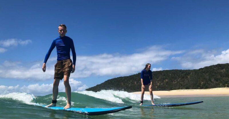 Rainbow Beach: 4WD Beach Drive Adventure and Surf Lesson - The Experience in Detail