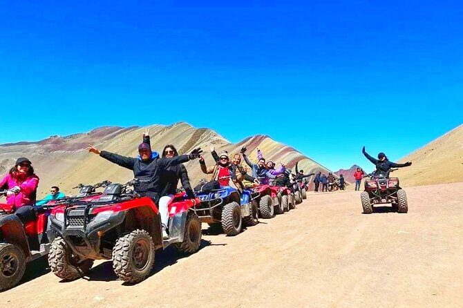 Rainbow Mountain in Aventura ATV, only 7 minutes walk - Key Points