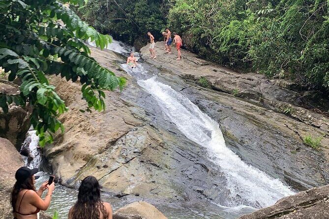 Rainforest Waterfall Slides/Adult Drinks included/ Beach - Why This Tour Works for You