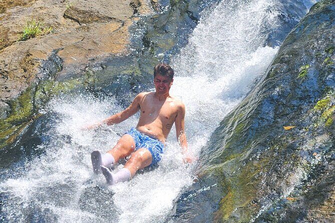 Rainforest Waterslide and Riverpool Beach Tour in Puerto Rico - An Authentic Puerto Rican Adventure: Rainforest Waterslide and Riverpool Beach Tour