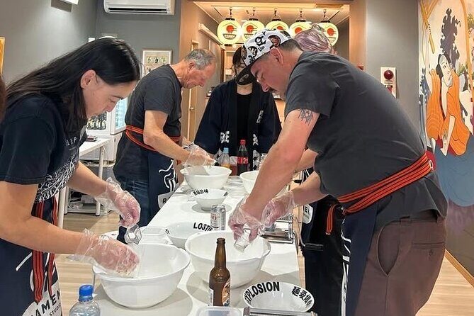 Ramen-Making Experience in the Osaka Castle Area with Souvenir - Key Points