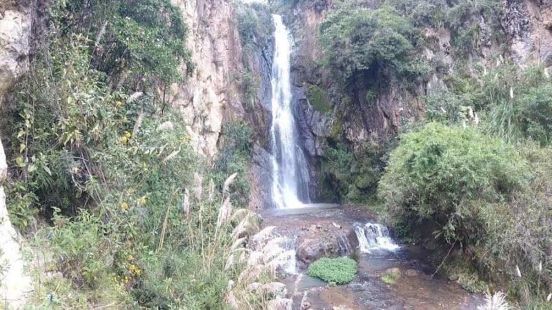 Rappelling at the Písac waterfalls - Key Points
