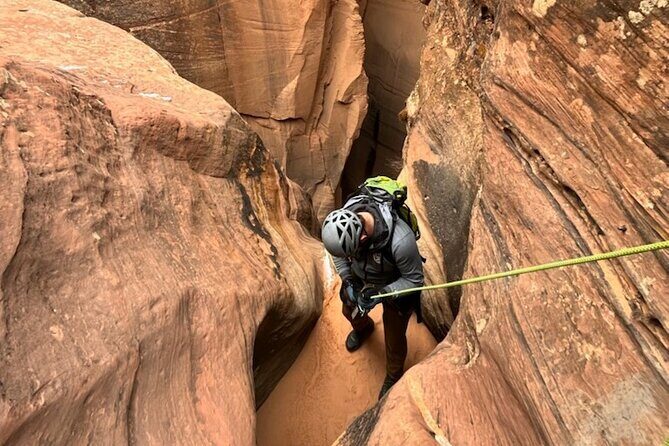 Rappelling through Rock Canyon Near Zion National Park - Key Points