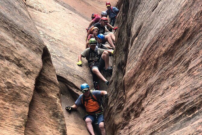 Rappelling through Rock Canyon Near Zion National Park - The Value of This Tour