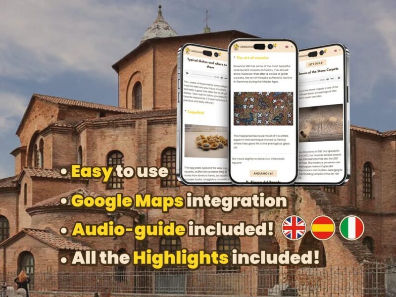 Ravenna: Digital guide made with a Local for your tour - Exploring Ravenna with a Digital Guide: A Practical, Local-Driven Experience
